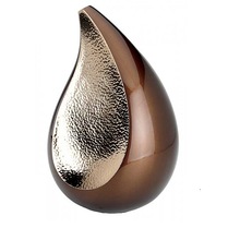 Metal Tear Drop Cremation Urn, for Adult, Style : American Style