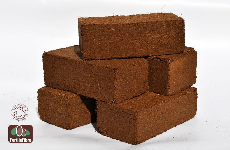 Cocopeat Coir Peat Blocks, Color : Brown