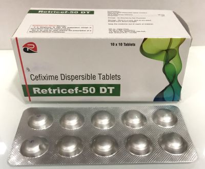 Cefixime  50mg Dispersible Tablet