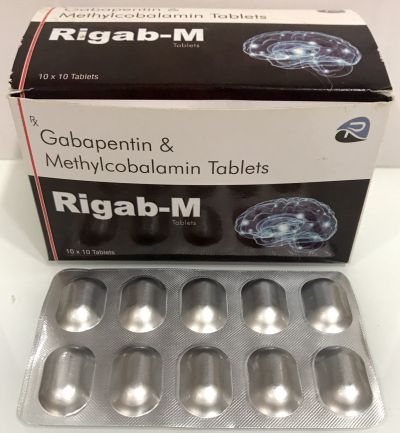 Gabapentin 300mg. + Mecobalamin 500mg Tablets, for Clinical, Hospital