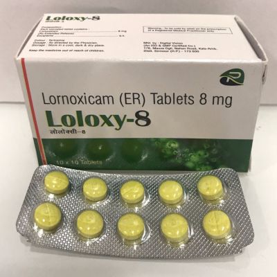 Lornoxicam 8 mg Tablet, for Clinical, Hospital