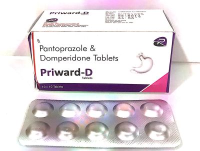 Pantoprazole 40mg + Domperidone 10mg Tablet