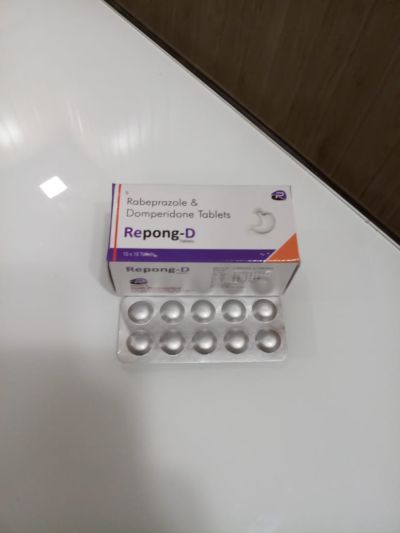 Rabeprazole 20mg + Domperidone 10mg Tablet