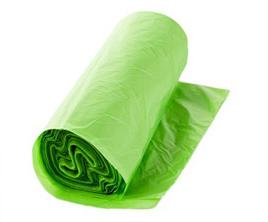 Bpack Green Compostable Garbage Bags, for Industrial Weast Collection, Size : 30x50