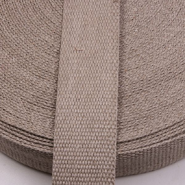 Cotton canvas tape, for Bag Sealing, Design : Plain