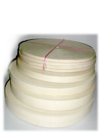 Polyester Cotton Basket Tape, for Bag Sealing, Packaging Type : Corrugated Box