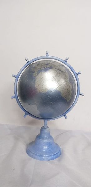 World globe .............., for Home, Library, Offices, Schools, Color : Blue, Silver