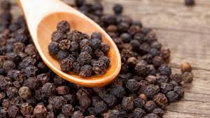 Raw Organic black pepper, for Cooking
