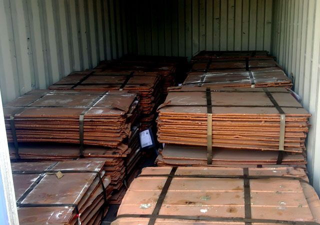 Grade AA Copper Cathode