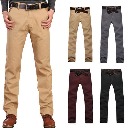 Men Cotton Casual Trousers