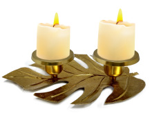 Pillar Metal Candle Holder, for Home Decoration