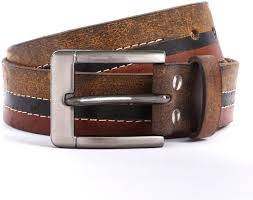 Printed leather belts, Gender : Male