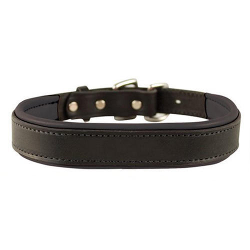 Alloy leather dog collor