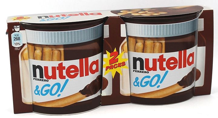Nutella 2-pack 2x39g