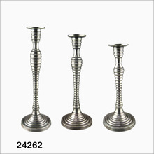 Metal Candle Holders, for Home Decoration, Color : Antique