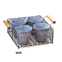 Metal Chicken Wire Holder, Color : Galvanized