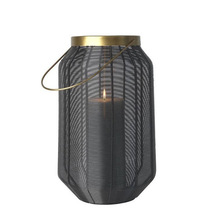 Metal Wire Lanterns, for Home Decoration, Color : Black Powder Coating