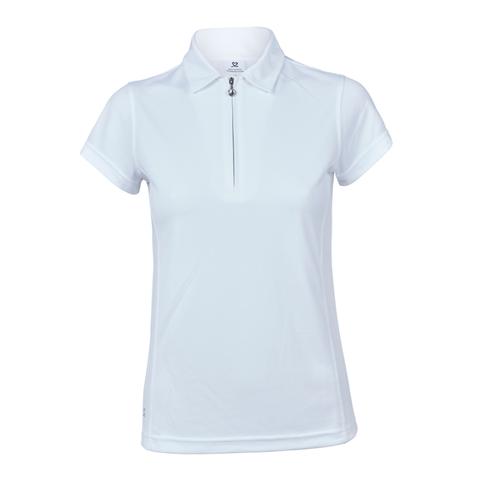 Cotton Ladies Zip Polo T-Shirts, Feature : Comfortable