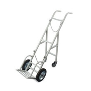 Stainless Steel Cryocan Tilting Trolley, for Industrial, Color : White