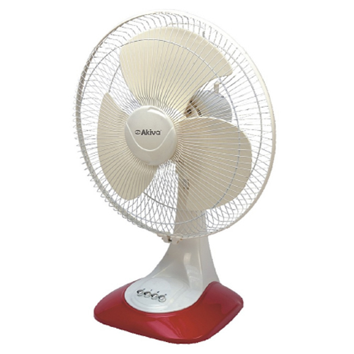 Euro Plus TABLE FANS, Color : ivary with red, blue