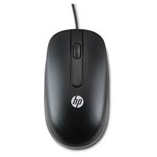 HP Computer Mouse, for Desktop, Color : Black
