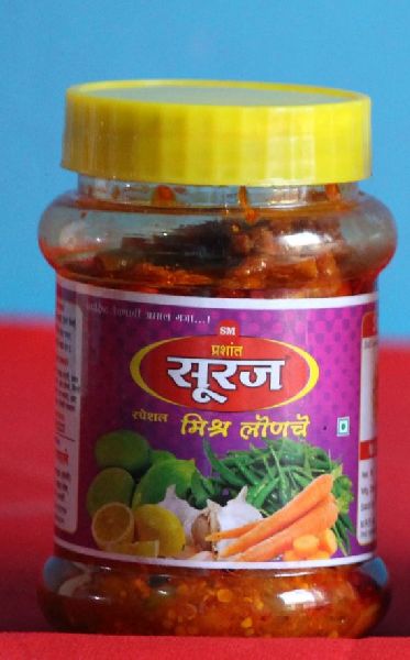 Suraj Mix Pickles, Feature : Easy to Digest, Non Harmful