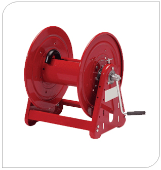 MOTOR and MANUAL DRIVEN HOSE REEL