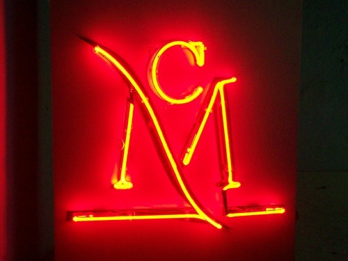 Neon sign board