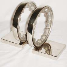 Metal Book End, Size : Customized