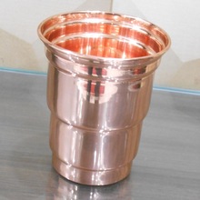 Pure Copper Drinking Water Glass Tumblers