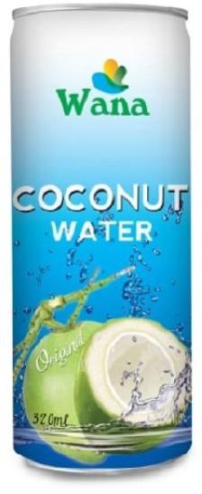 Fresh Coconut Water Drink Original In Can