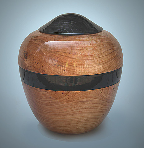 Remembrance wooden urn, for Adult, Style : American Style