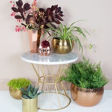 Brass India Planters Style Vase