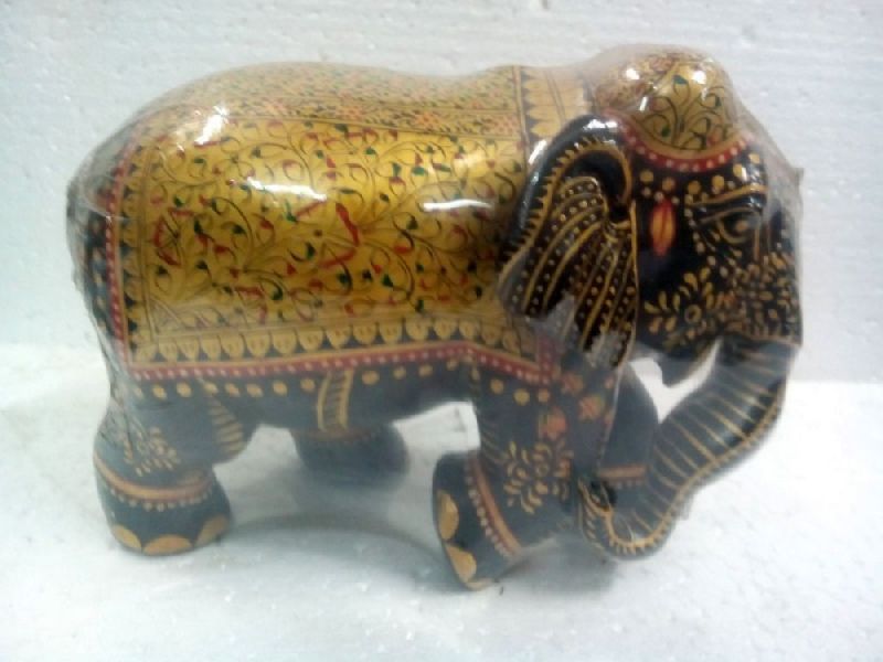 Wood Carved Elephant, for Home Decoration, Feature : 100% Handmade