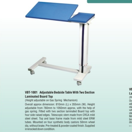 Adjustable Bedside Table
