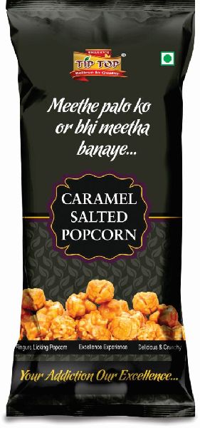 Caramel Salted Popcorn, for Snack, Feature : Low-fat, Tasty