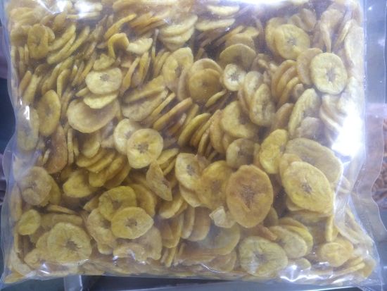 Banana Chips, for Snacks, Packaging Type : Plastic Packet