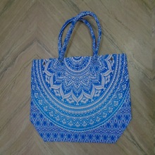 Mandala printed ladies fashion bags, Color : mix always