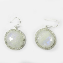 ainbow moonstone Earring