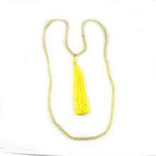 Shilpi impex Yellow glass beaded Necklace