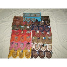 CHIRAGINC Door Hangings, for Curtain, Kitchen, Window, Pattern : Embroidered