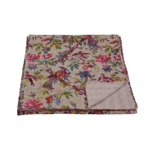 CHIRAGINC Cotton Kantha Bedspreads, Pattern : StitchWork
