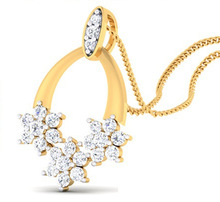 Diamond studded necklaces pendant, Occasion : Gift