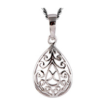 Dwarka gems plain silver pendant, Occasion : Party