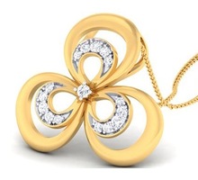 Gold pendant designs diamond jewelry, Gender : Women's