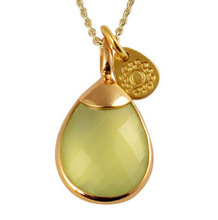 Simple gold pendant, Occasion : Gift