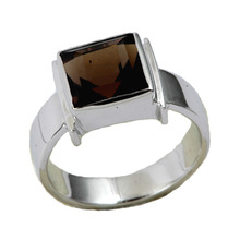 Smoky quartz rings, Gender : Men's, Unisex, Women's