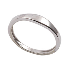 sterling silver light weight ring