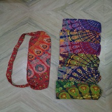 mandala printed yoga bag