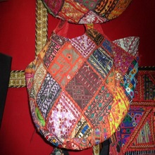 LAXMANS traditional patchwork banjara bag, Size : standard adults size